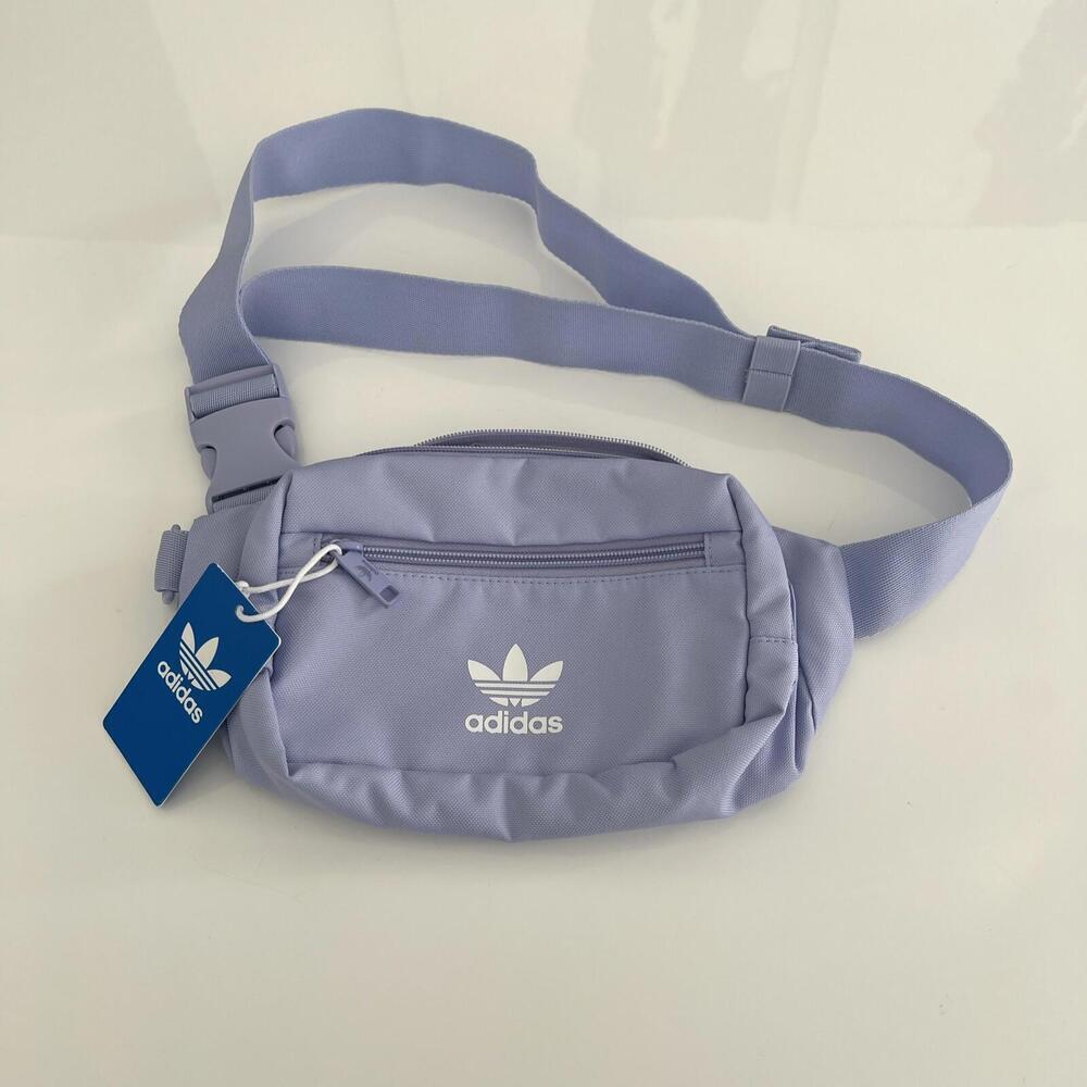 NWT Adidas Originals for all waist Pack Violet Purple White IU5114 - Picture 3 of 7
